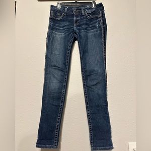 Miss Me Denim Skinny Jeans Size 28. Excellent Condition!